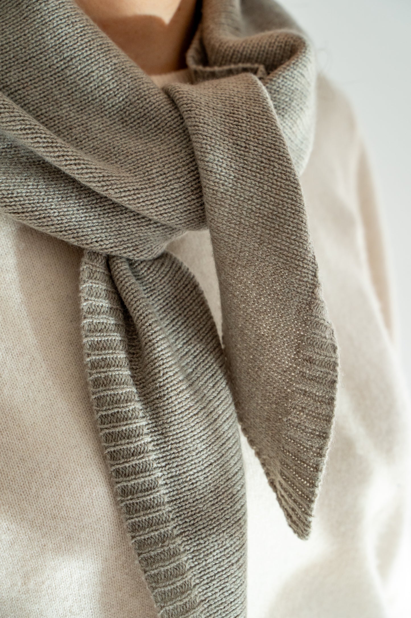 Foulard Beige
