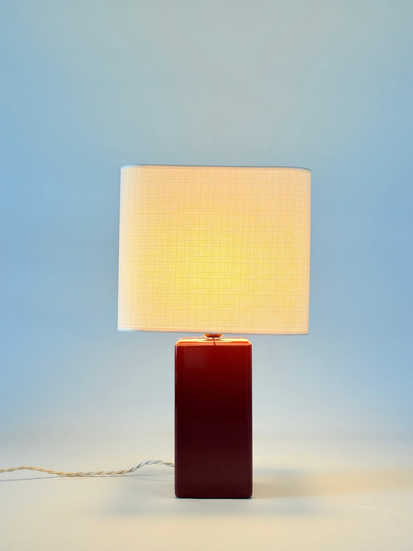 MELLOW Grande lampe  Bordeaux