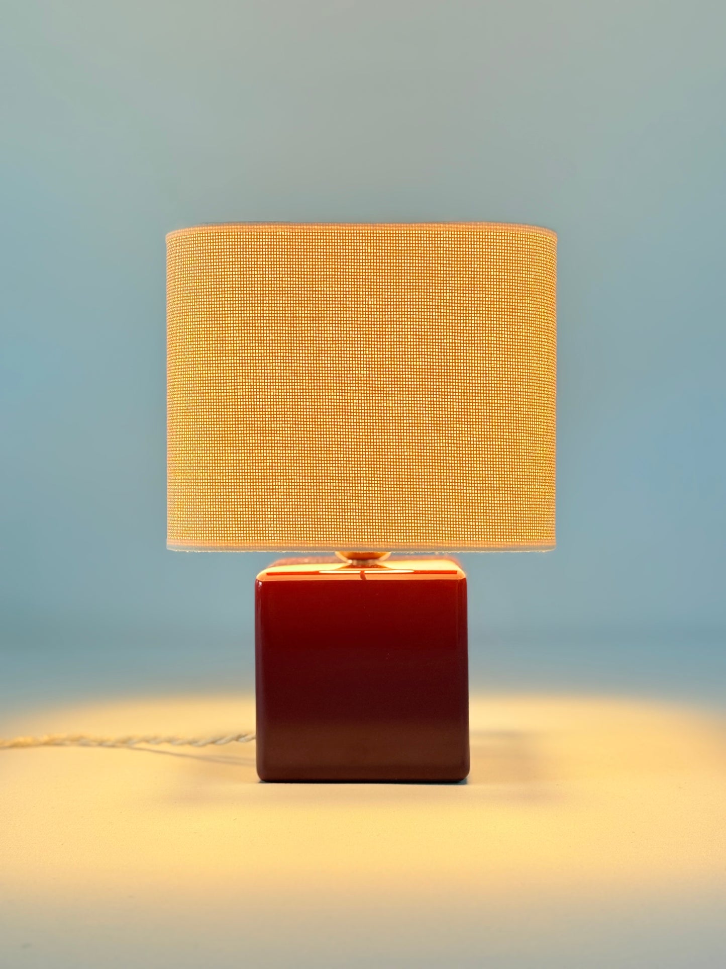 MELLOW Petite lampe Bordeaux