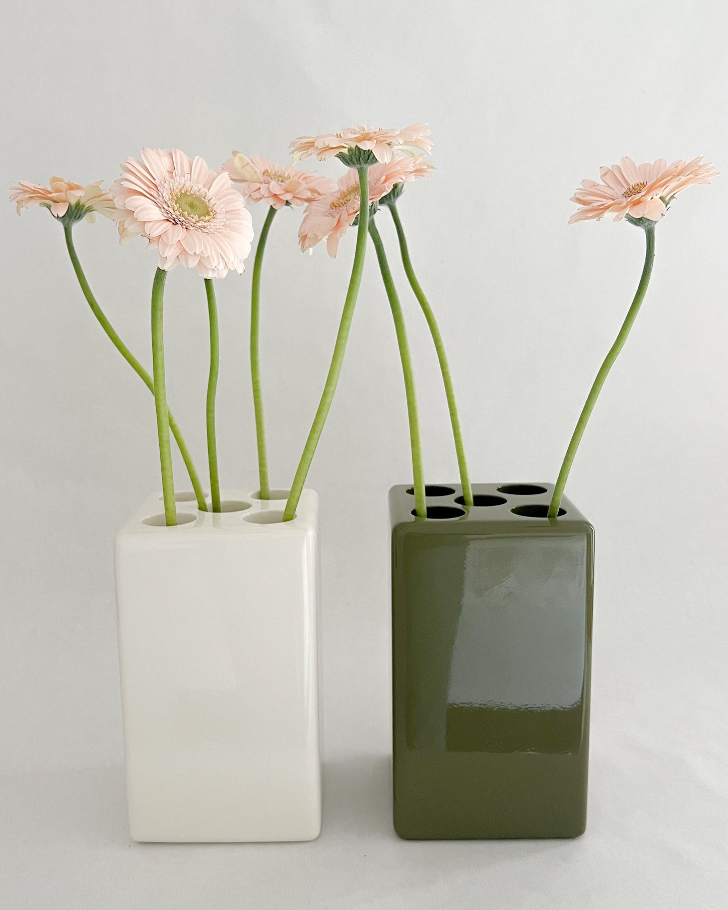 Vase MELLOW vert kaki