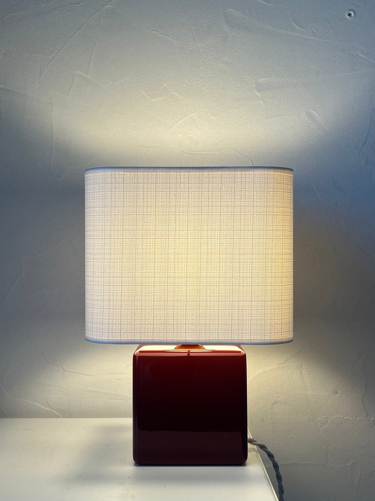MELLOW Petite lampe Bordeaux