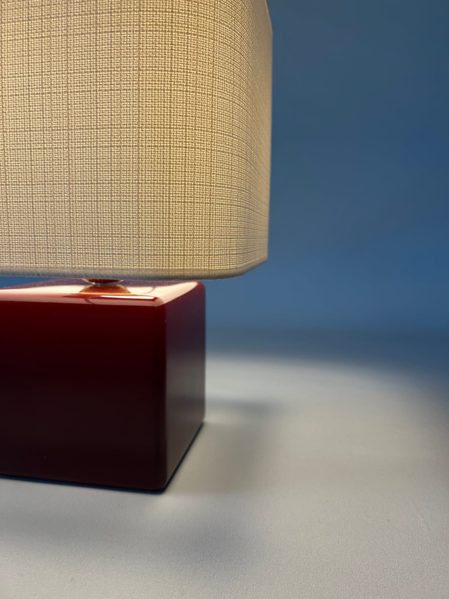 MELLOW Petite lampe Bordeaux