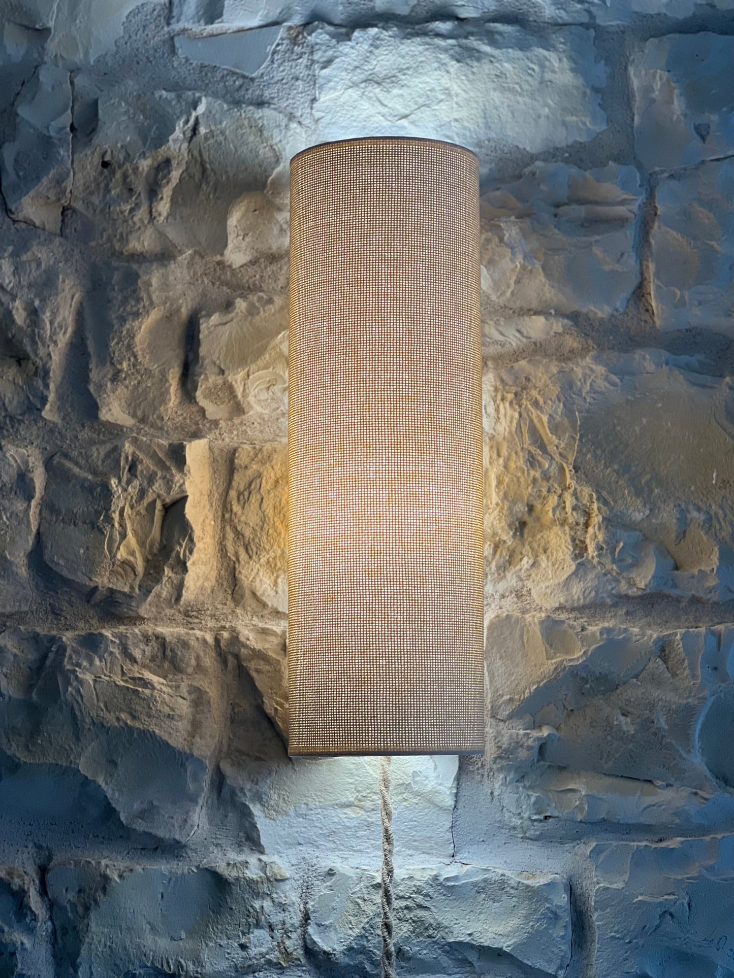 APPLIQUE SIMONE / Raphia Beige