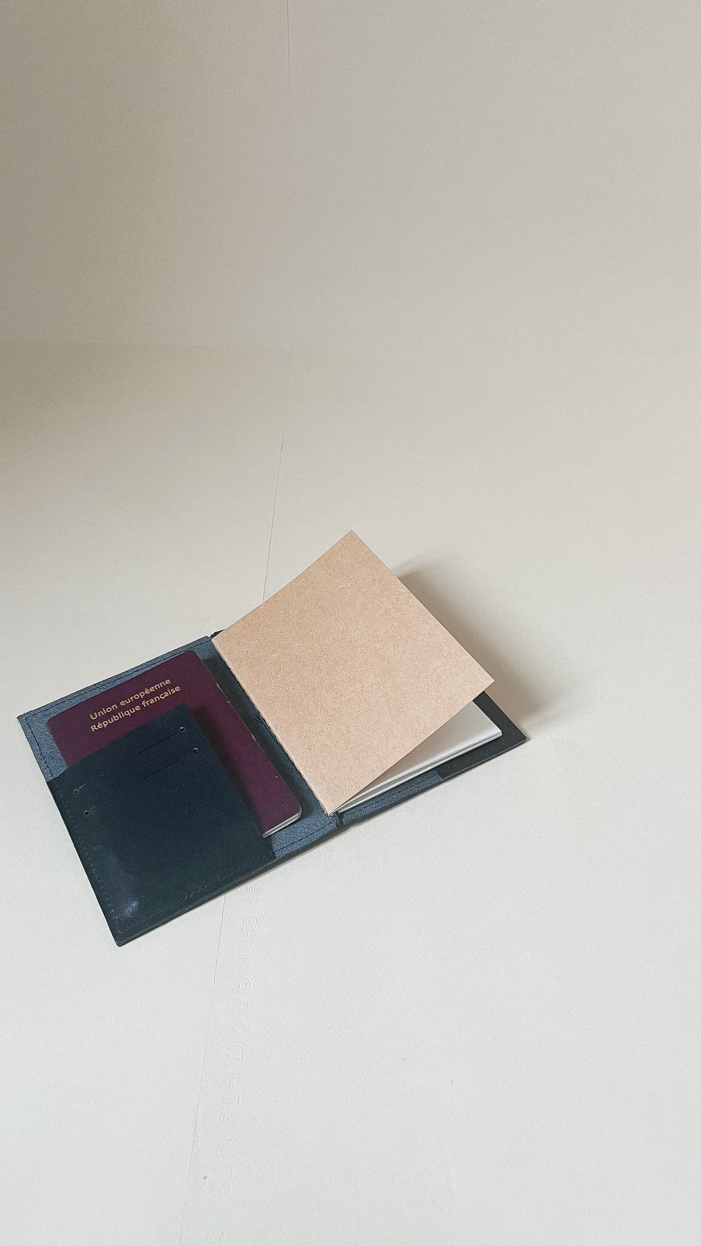 Carnet en cuir