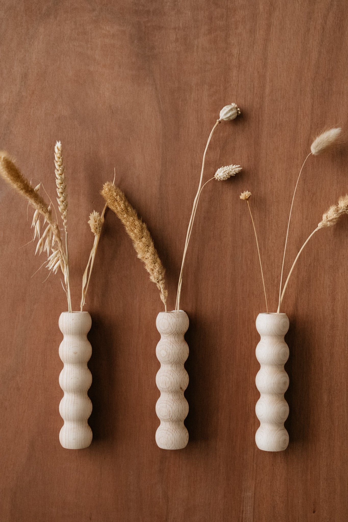 Soliflores muraux sculptural 2 (arrondie)