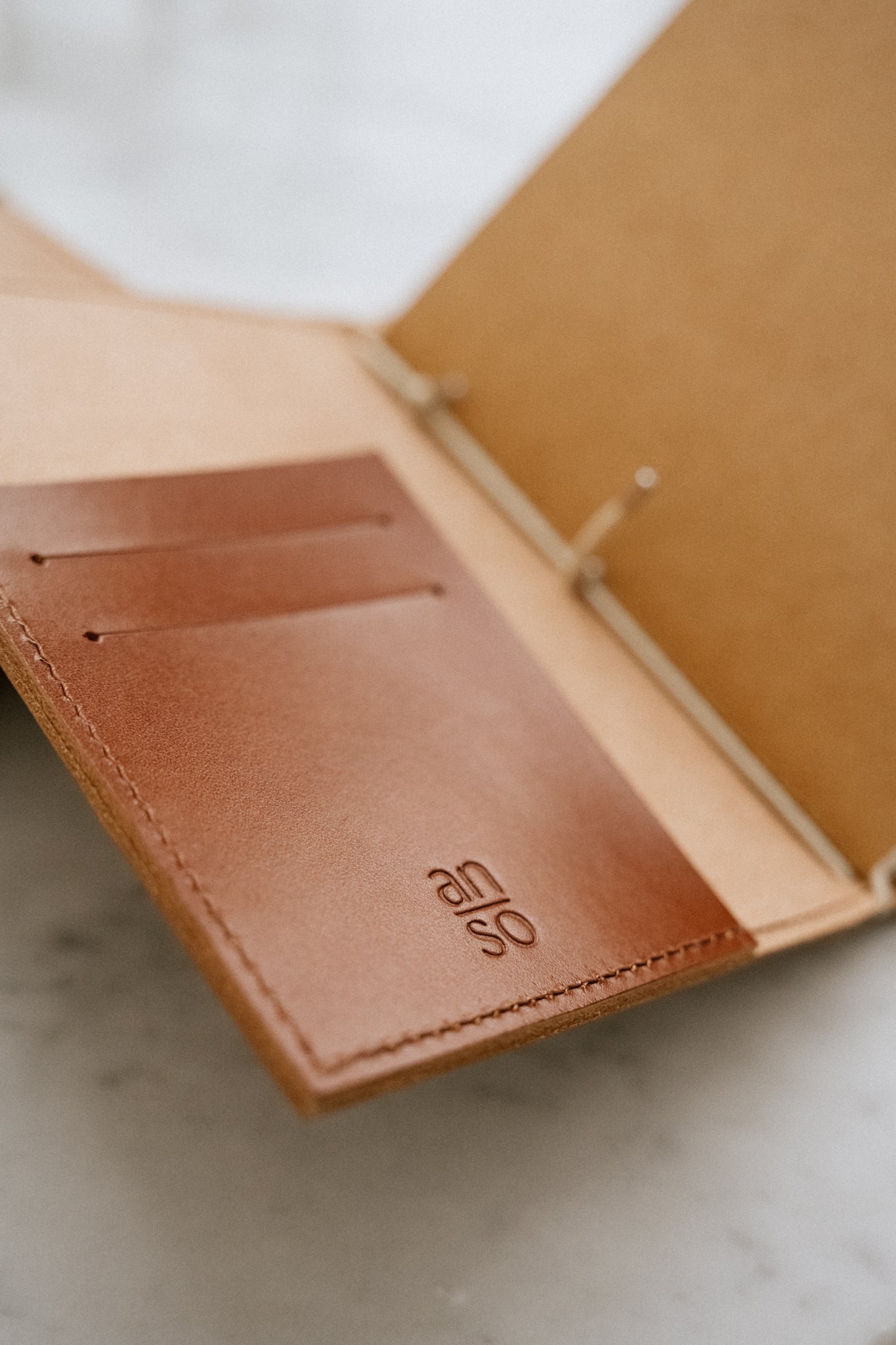 Carnet en cuir