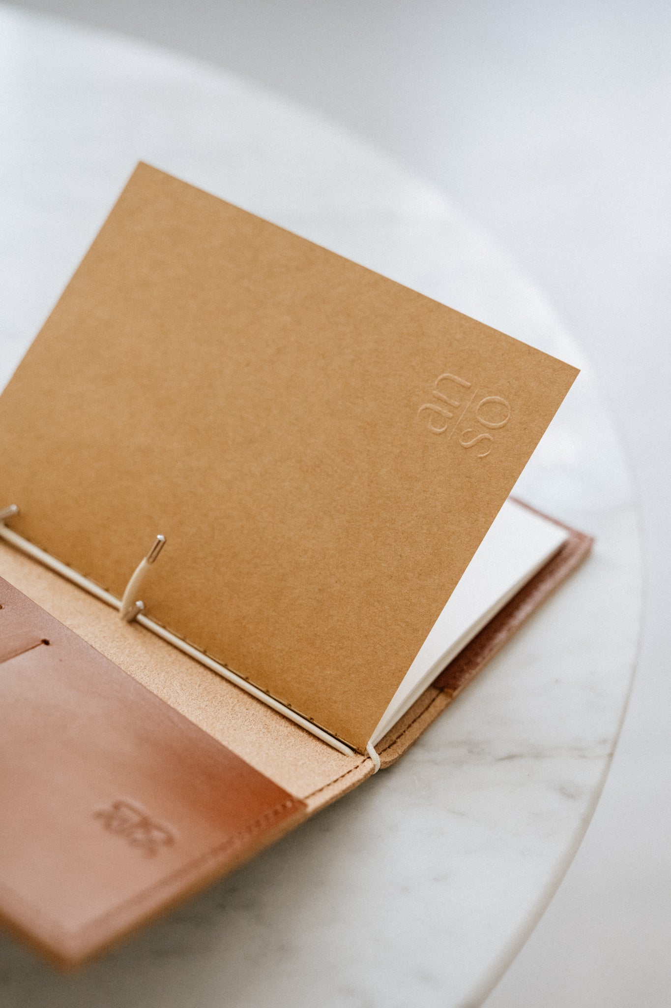 Carnet en cuir