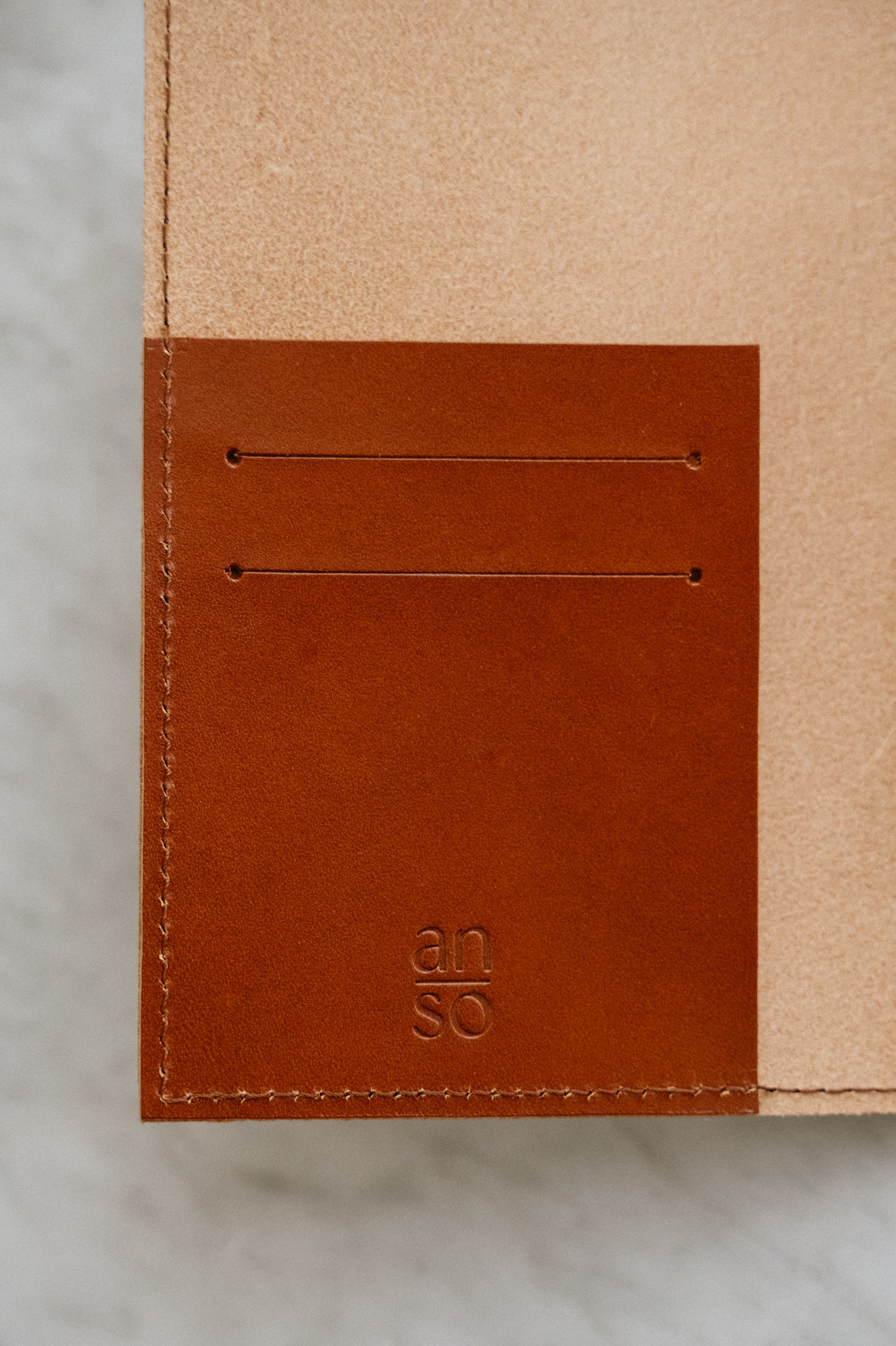 Carnet en cuir