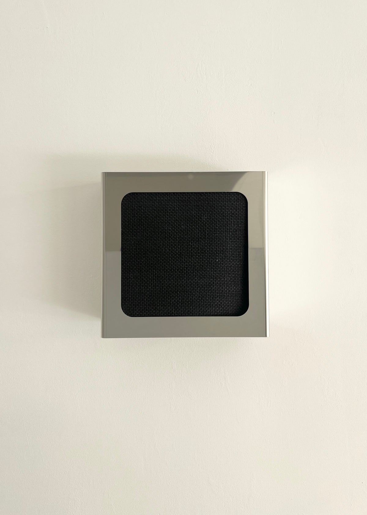Lampe applique NICOLE carré noire