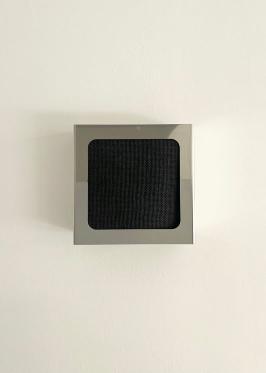 Lampe applique NICOLE carré noire