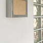 Lampe applique NICOLE carré beige