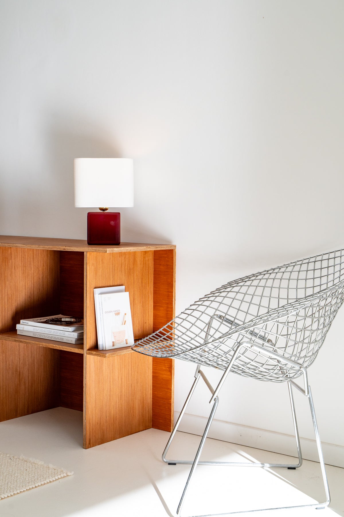 Lampe à poser MELLOW - petit format Bordeaux