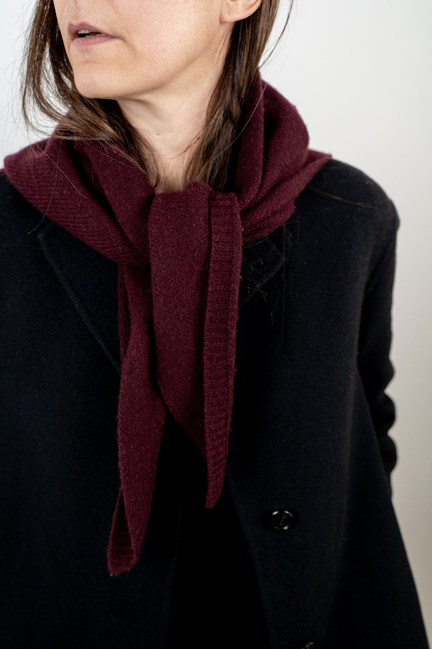Foulard Lie de vin