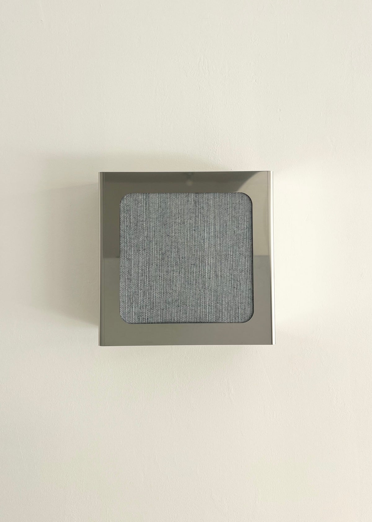 Lampe applique NICOLE carré bleu