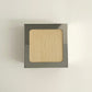 Lampe applique NICOLE carré beige