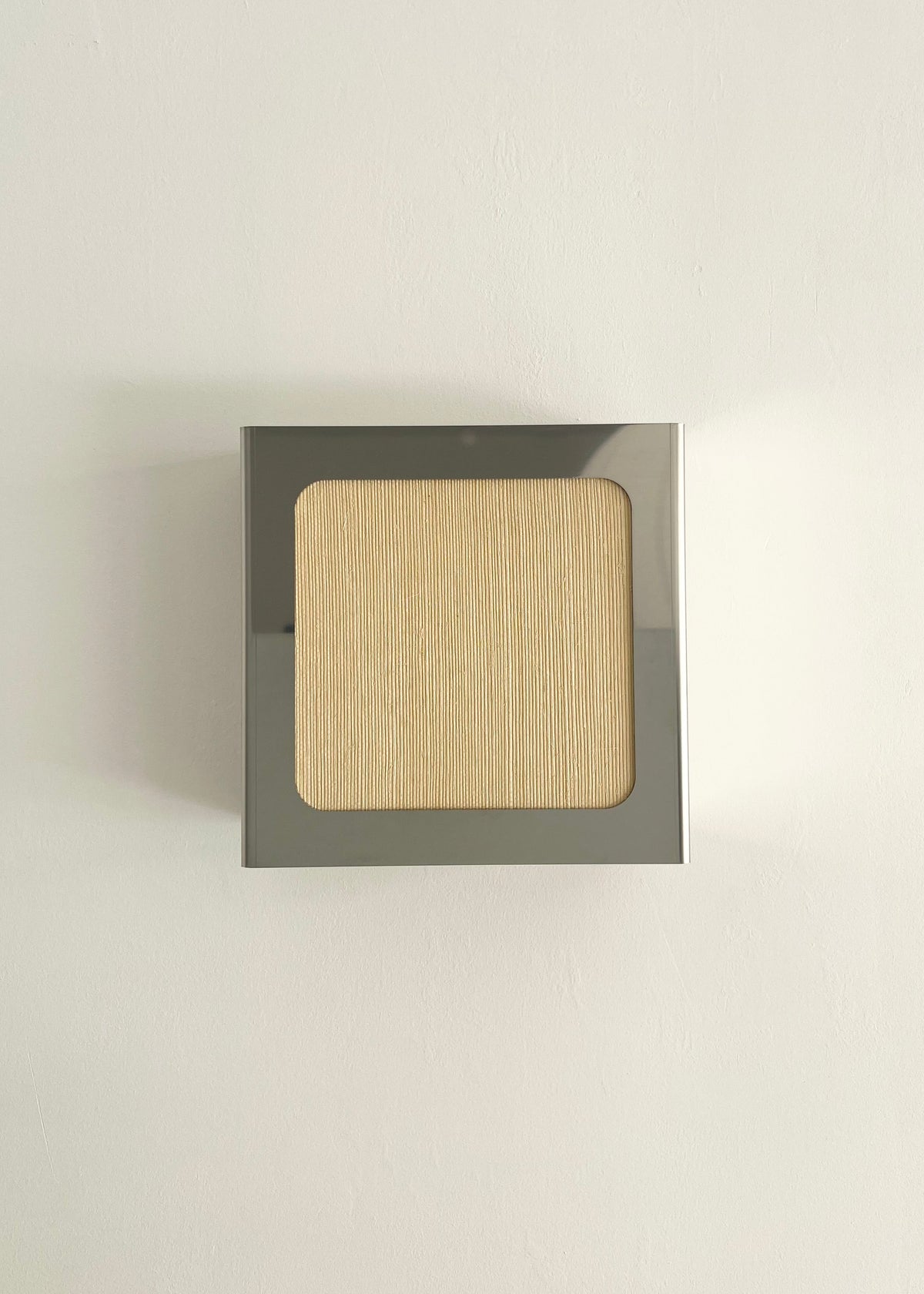 Lampe applique NICOLE carré beige