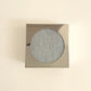 Lampe applique NICOLE ronde bleu