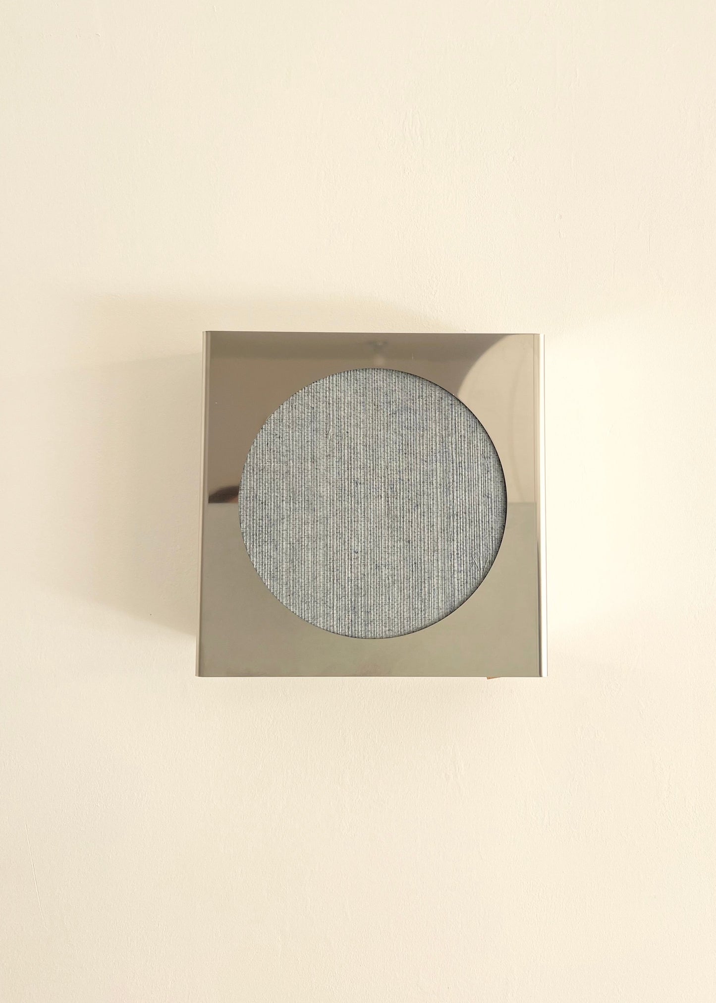 Lampe applique NICOLE ronde bleu