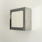 Lampe applique NICOLE carré blanche