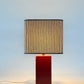 MELLOW Grande lampe  Bordeaux