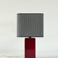 MELLOW Grande lampe  Bordeaux