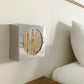 Lampe applique NICOLE ronde motifs rayé chiné