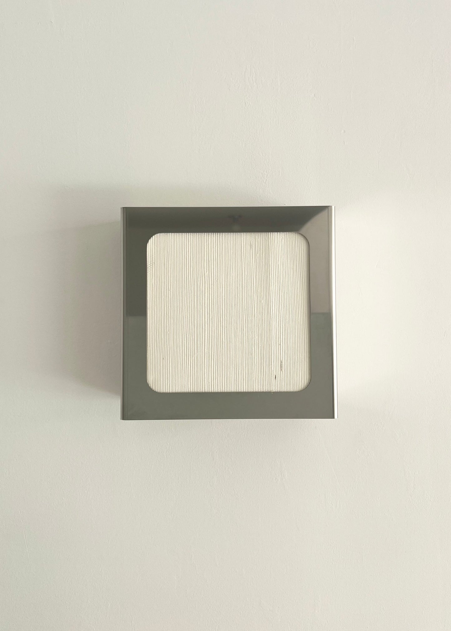 Lampe applique NICOLE carré blanche