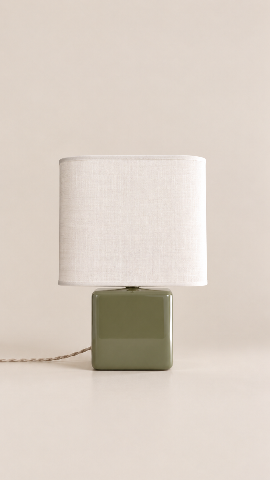 Lampe à poser MELLOW - petit format Kaki