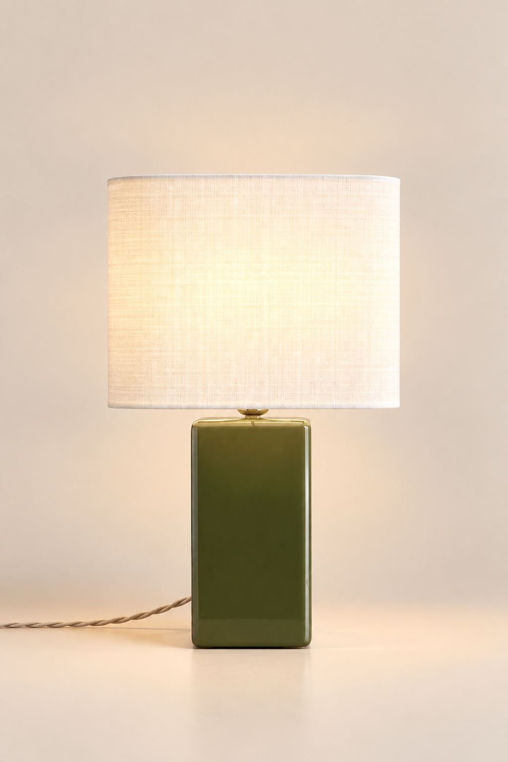 Lampe à poser MELLOW - grand format Kaki