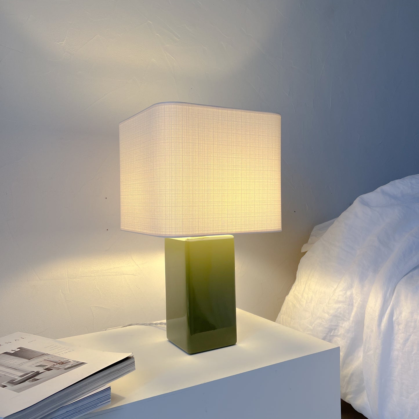 MELLOW Grande lampe kaki