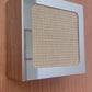 Lampe applique NICOLE carre beige motifs carré